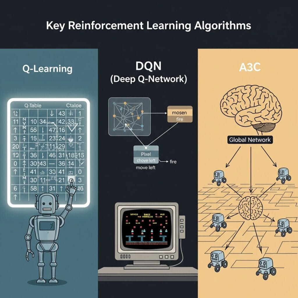 대표적인 강화학습 알고리즘