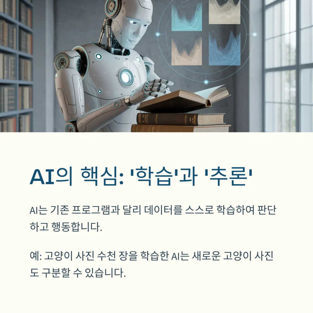 핵심은 ‘학습’과 ‘추론’을 스스로 한다는 점
